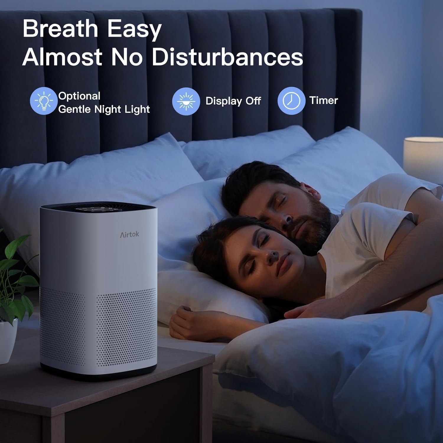 الرائد - اير توك منقي هواء من ايرتوك لغرفة النوم المنزلية حتى ... - view 6