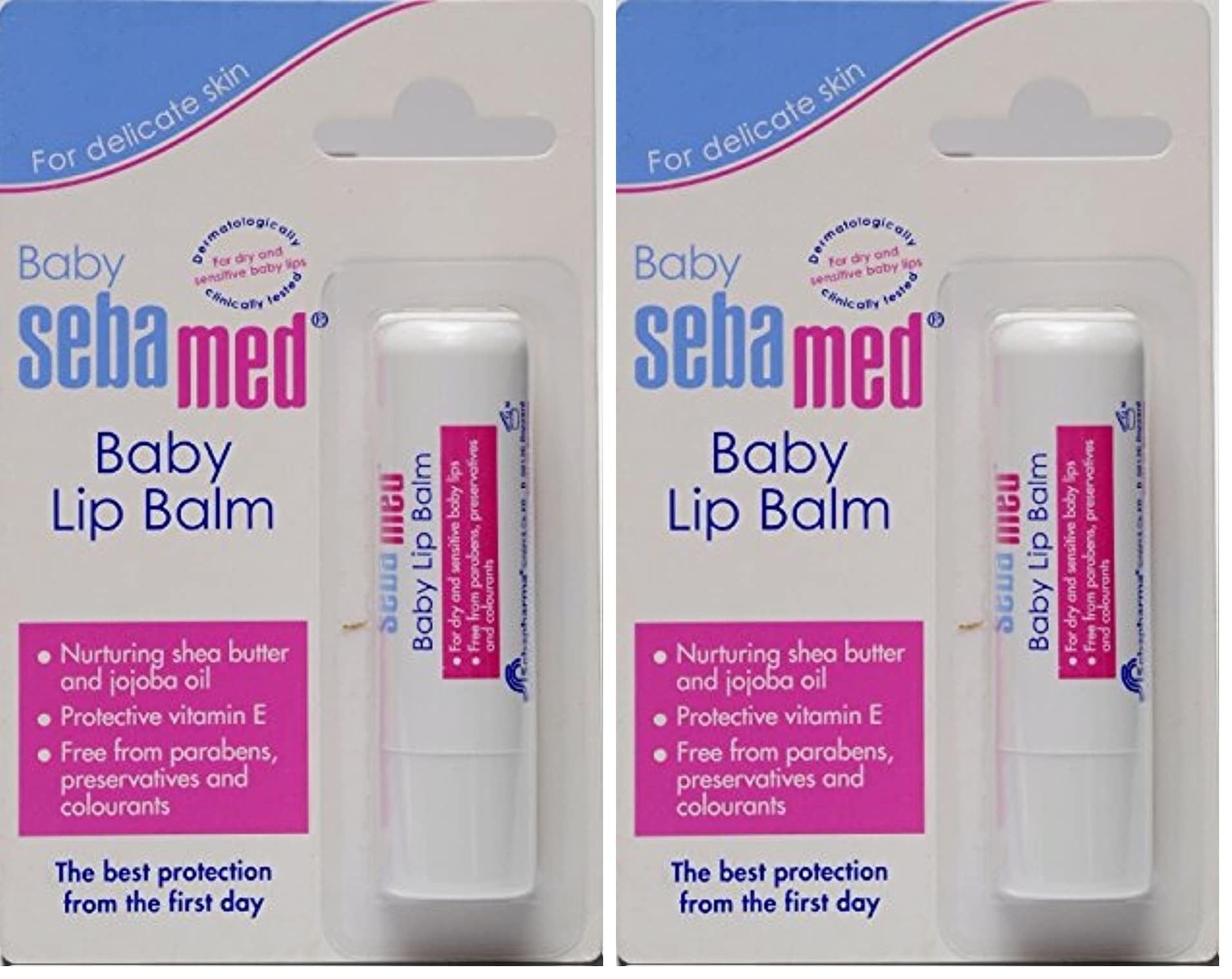 Baby Sebamed Lip Balm|Soft Baby Lips|With Shea butter, Jojoba Oil & Beeswax|4.8 gm (Pack of 2)-picture-26