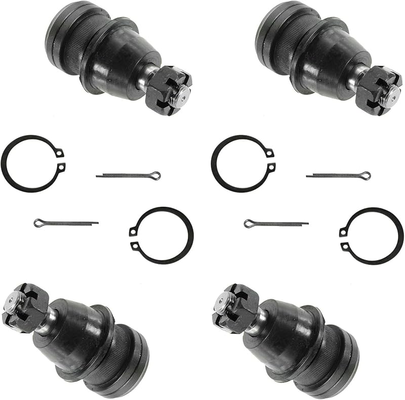 Kit de 4 Rótulas Superiores TRQ para Chrysler Sebring e Dodge Stratus – Dianteiras e Traseiras