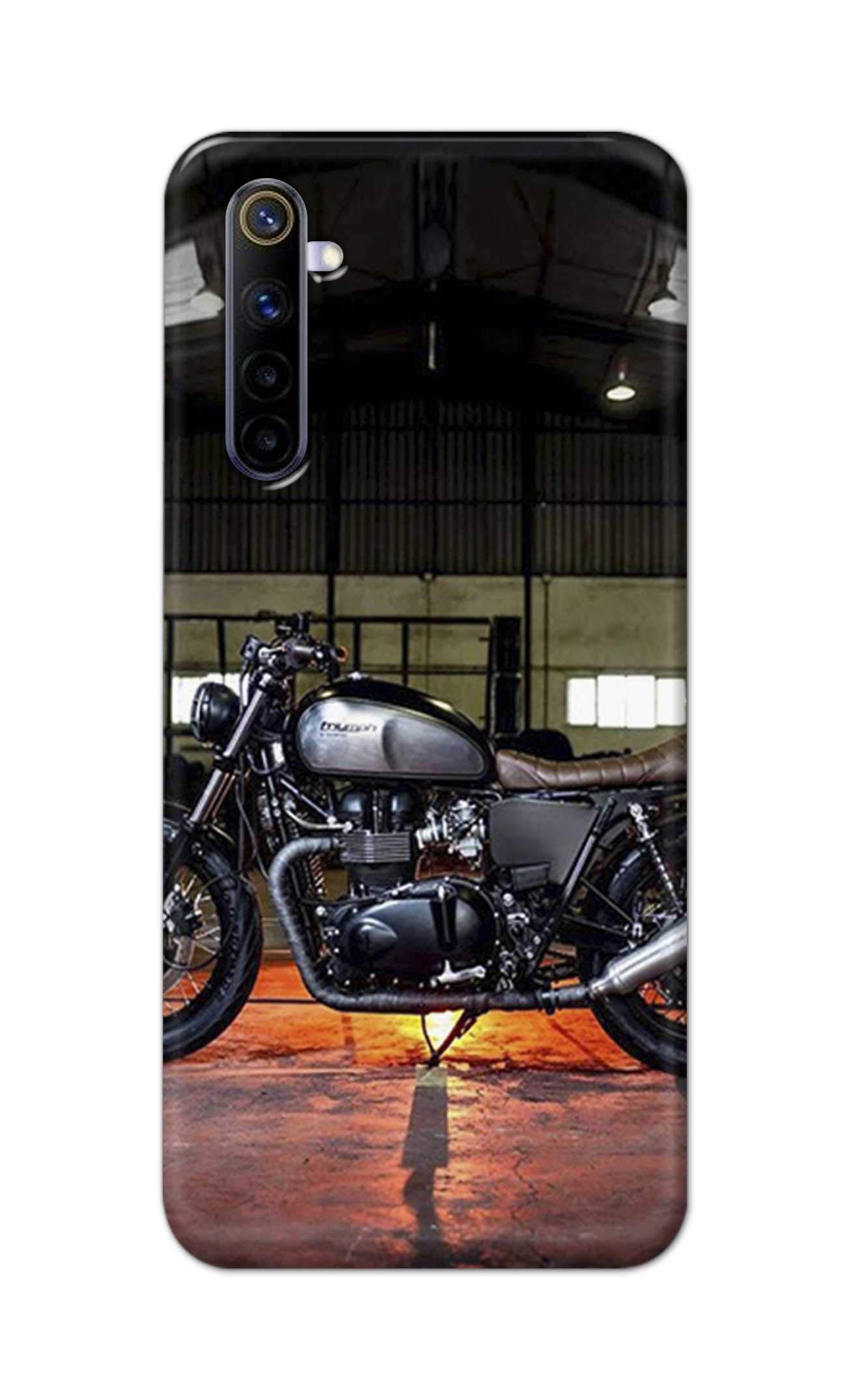 PRINTFIDAA Stylished Mens Racing Bike Printed Designer Hard Back Case Cover for Realme 6 Pro (6.6") -(OY) DNL2012