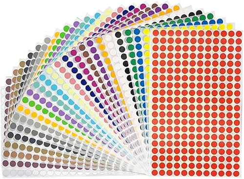 Etiquetas de columna vertebral de libro de colores, 1000 unidades para organización de bibliotecas en el aula, calcomanías de lomo de libro de arco