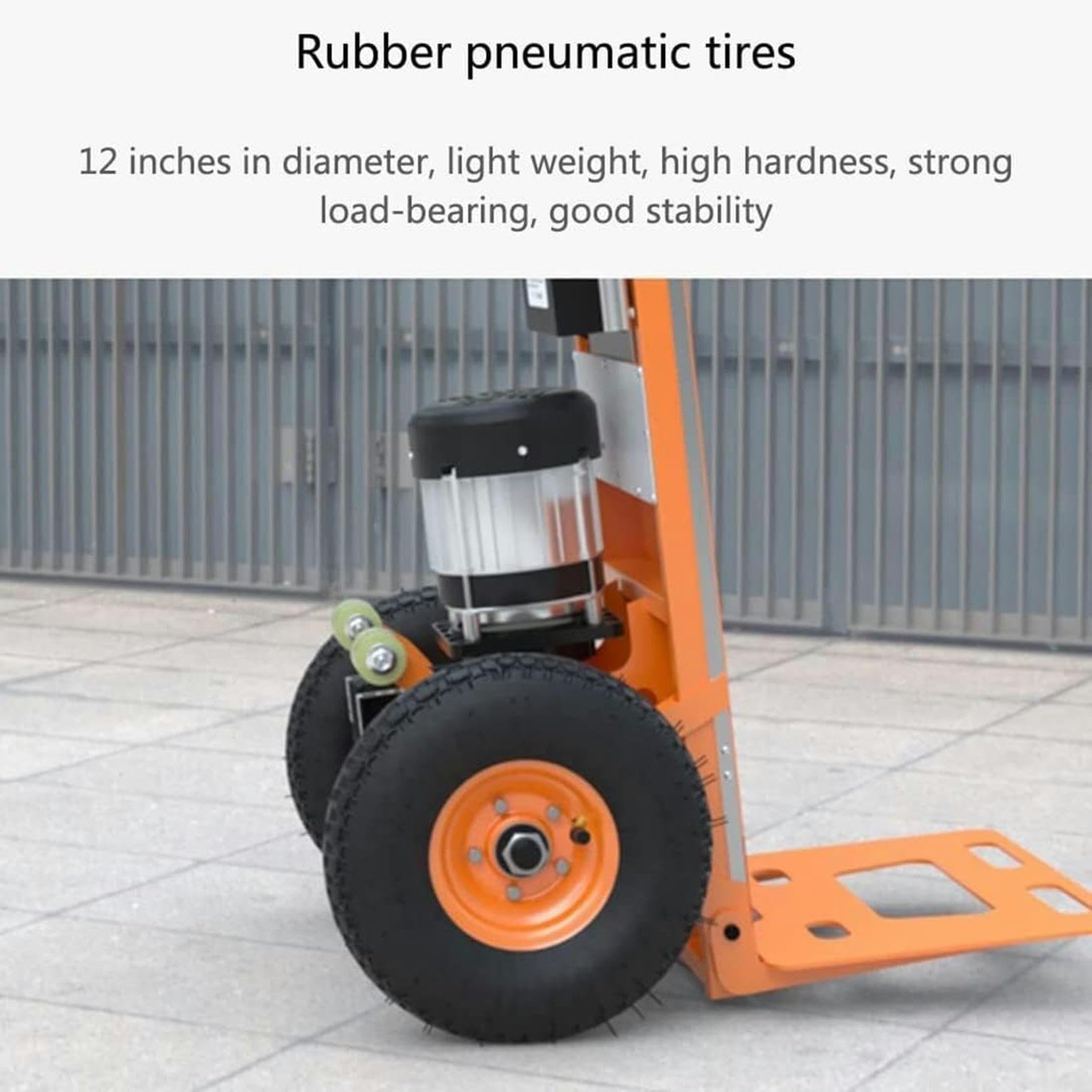 Carrello Elettrico a Mano saliscale Elettrico Carrello saliscale elettrico Carrello saliscale elettrico 200 kg - carrello a mano che fa risparmiare manodopera, motore brushless da 500 W, bat~/