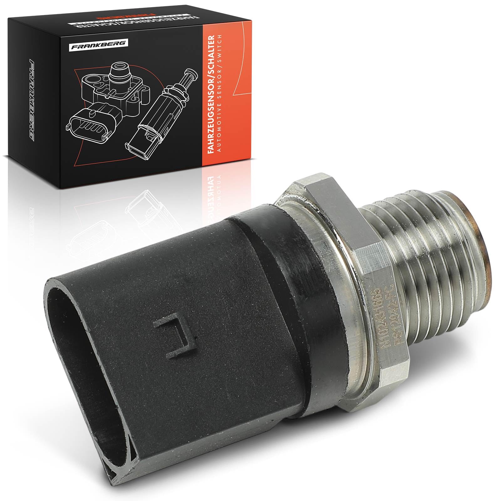 Frankberg Capteur de pression d'huile, capteur de pression de carburant, 3 | Compatible avec: Classe C W202, Sprinter 4-T Box B904, Sprinter 35-T plateau/châssis B906