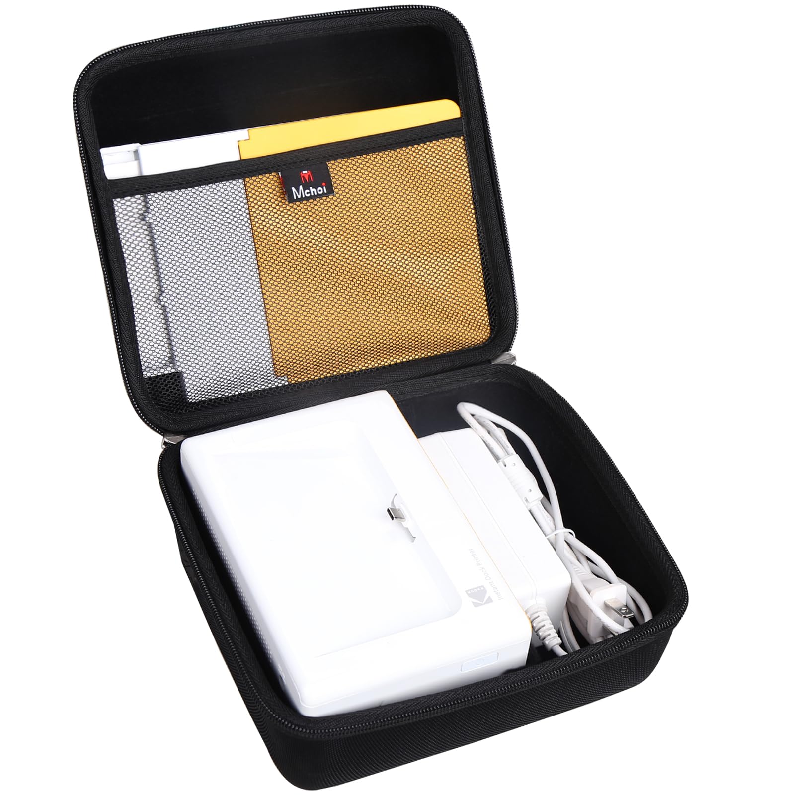 Mchoi Hard Case Fits for Kodak Dock Plus 4PASS / Kodak Dock Premium 4x6 Portable Instant Photo Printer, Case Only (Black)