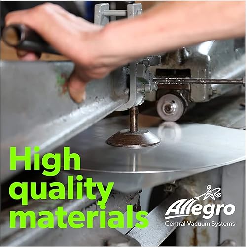 Miniatura 6 de Allegro - Potente sistema de vacío central de alta resistencia - Motor de derivación tangencial Ametek - Fabricado en Canadá (MU4401, casas de 6,000