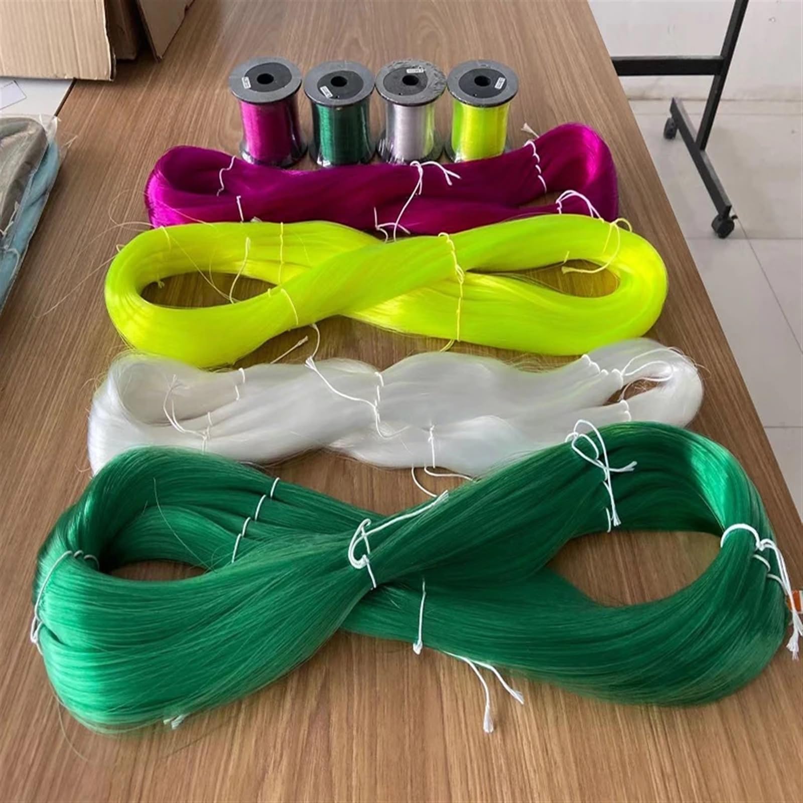 Hilo de Pescar Fishing Line 1000M Monofilament Nylon Fishing Line 2pcs Super Strong Nylon Line Invisible Main Line Saltwater Fishing Accessories Fish Line
