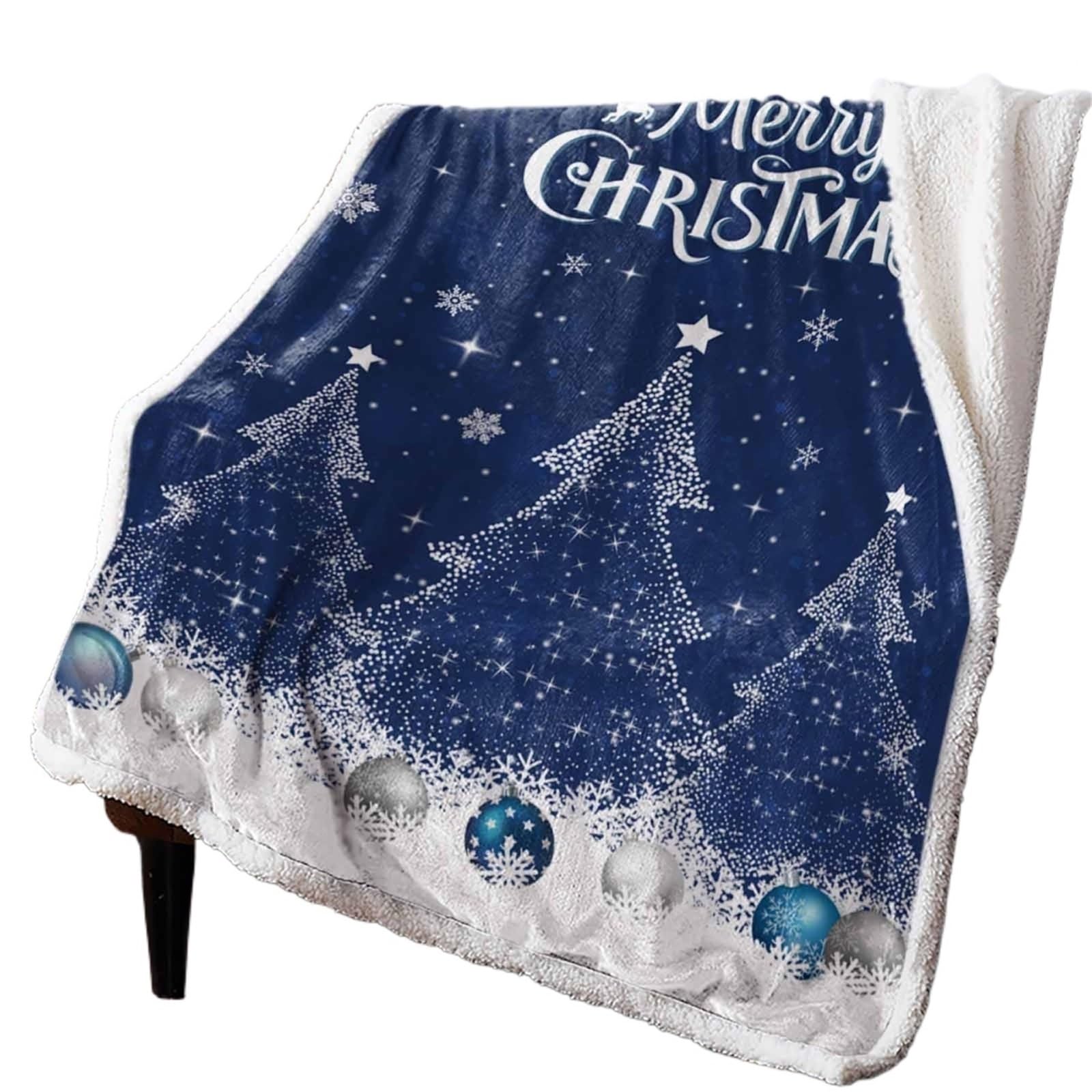 Couverture de Noël en cachemire chaude le cadeau d'hiver idéal pour enfants