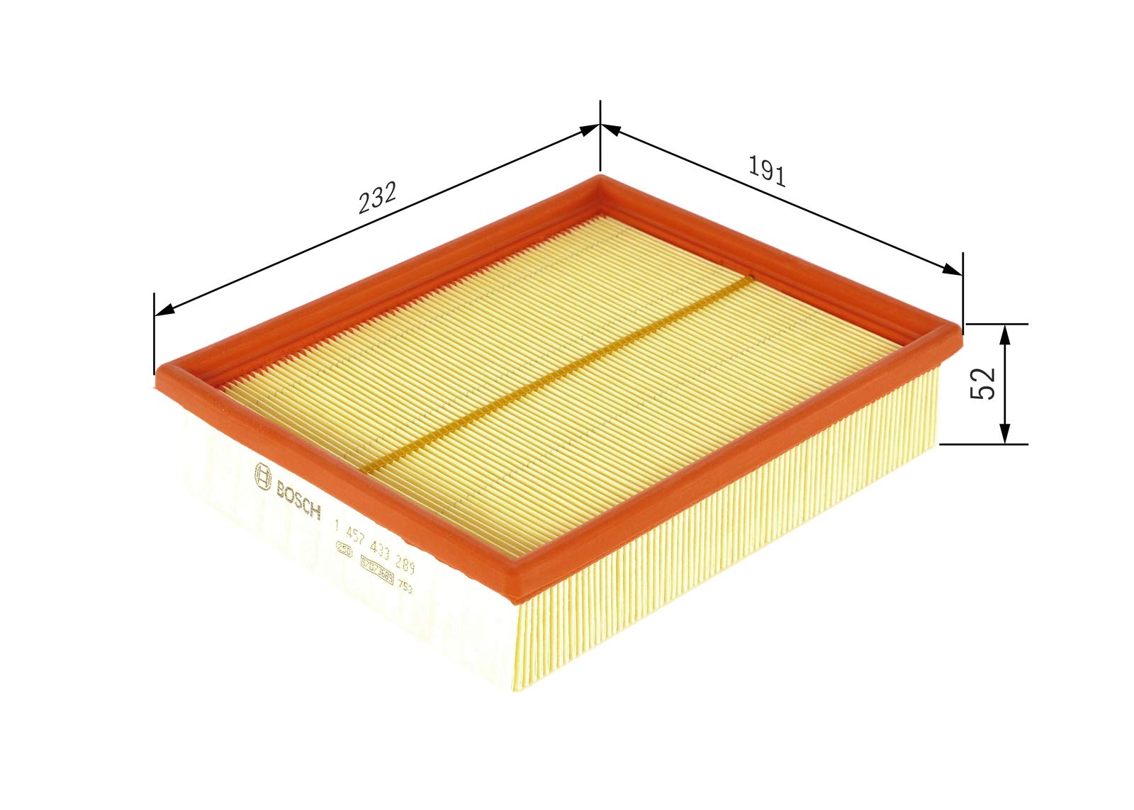 Bosch S3289 - Luftfilter Auto : Amazon.de: Auto & Motorrad