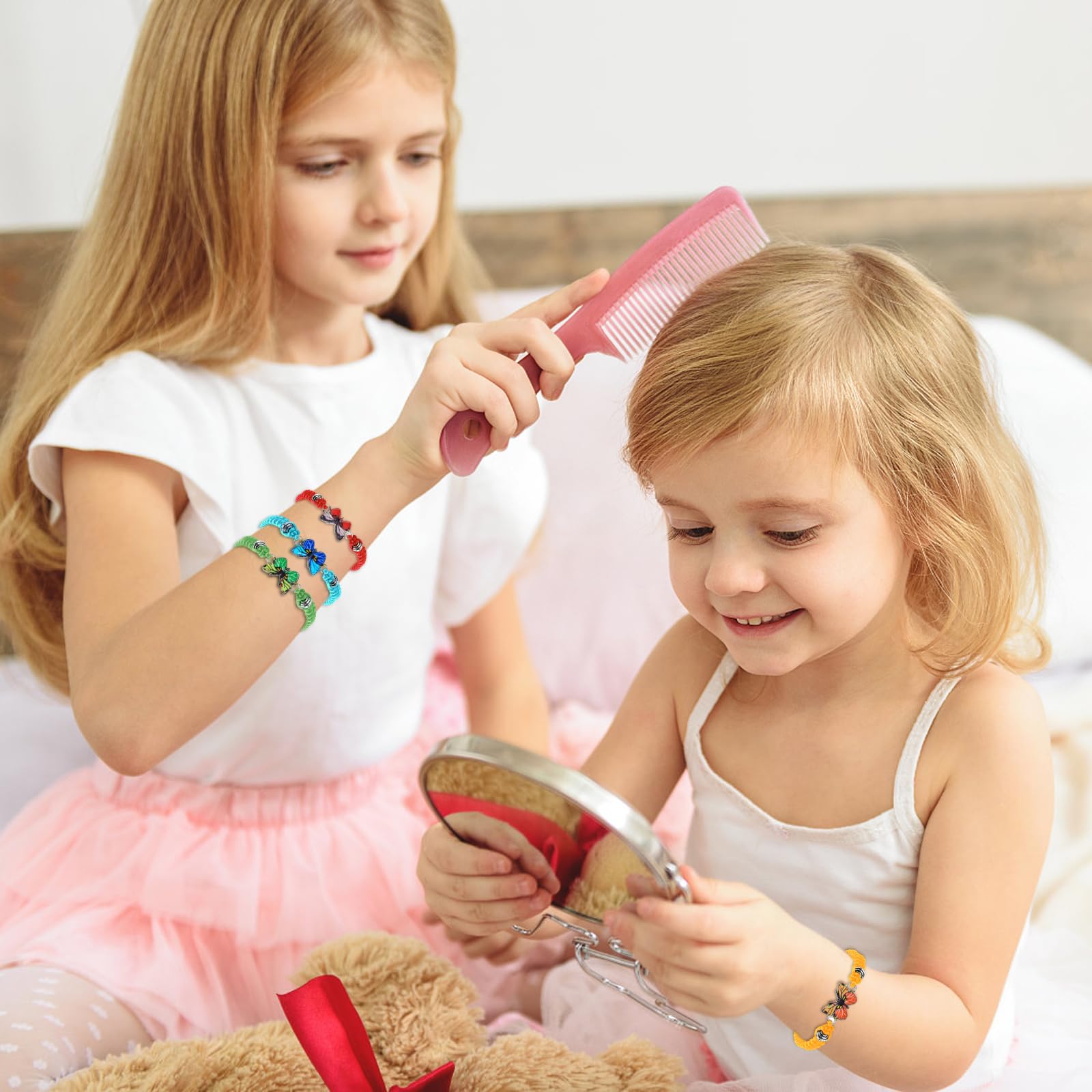 10 Stück Freundschaftsarmbänder Kinder Mädchen M Produktbild-Vorschau 4