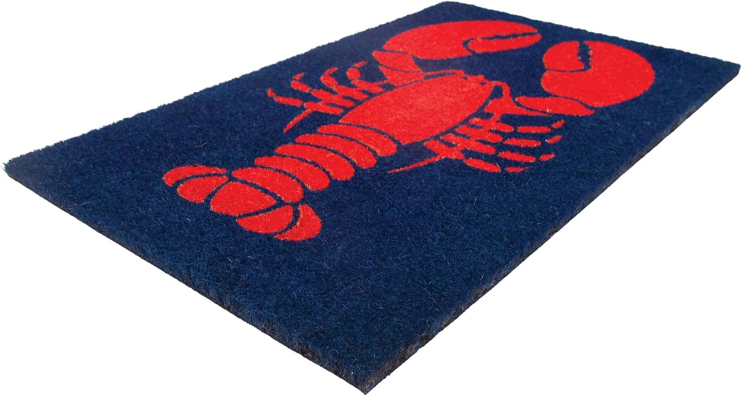 Entryways Lobster Doormat, 17"x28"