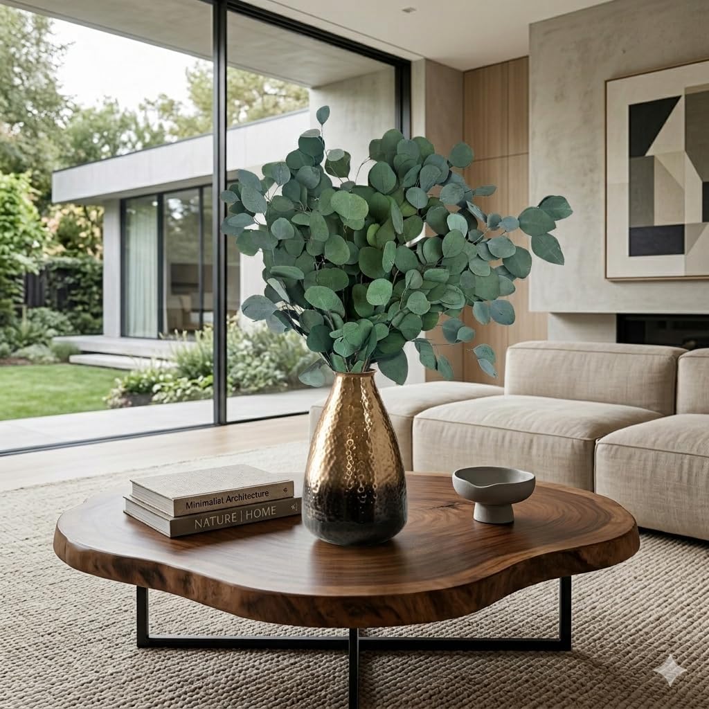 ANDALUCA Decorative Metal Vase with Hammered Rustic Bronze Ombre Finish 12in