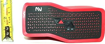 Nutek BT226M3 Bluetooth Stereo Speaker with Microphone Mic Red