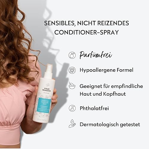 Miniatura 4 de No nothing Niebla hidratante muy sensible, hidratante y acondicionador, sin perfume, vegano, hipoalergénico, sensible desenredante, 8.5 onzas