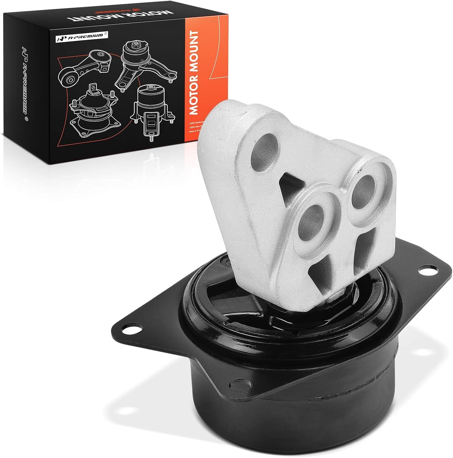 A-Premium Transmission Mount Compatible with Chevrolet Impala 2014-2020 2.5L 3.6L & Cadillac SRX 2010-2016 3.0L 3.6L, XTS 2013-2019 3.6L Sedan, Automatic Transmission