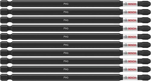 Miniatura 14 de BOSCH ITPH1102 - Paquete de 2 unidades de 1 pulgada. Phillips #1 Impact Tough Destornillador Brocas de Inserción