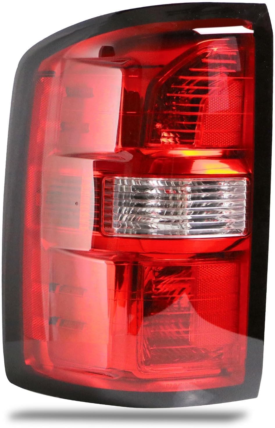 Tail Light Assembly Compatible With 2014 2015 GMC Sierra 1500 Left Driver Side Taillight with Bulbs Replace Part Number 23424737