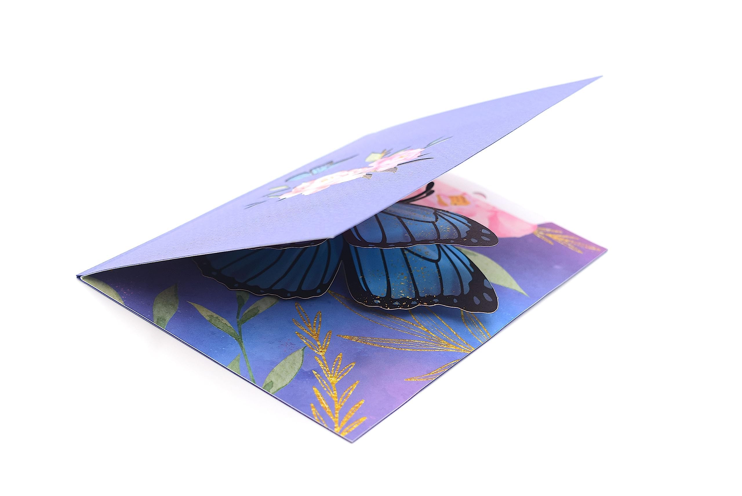 Butterfly Tree 3D Pop-Up Greeting Card - Unique Thank You Card For Women & Men - View #9
