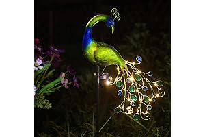 Peacock Solar Lights Garden Decoration