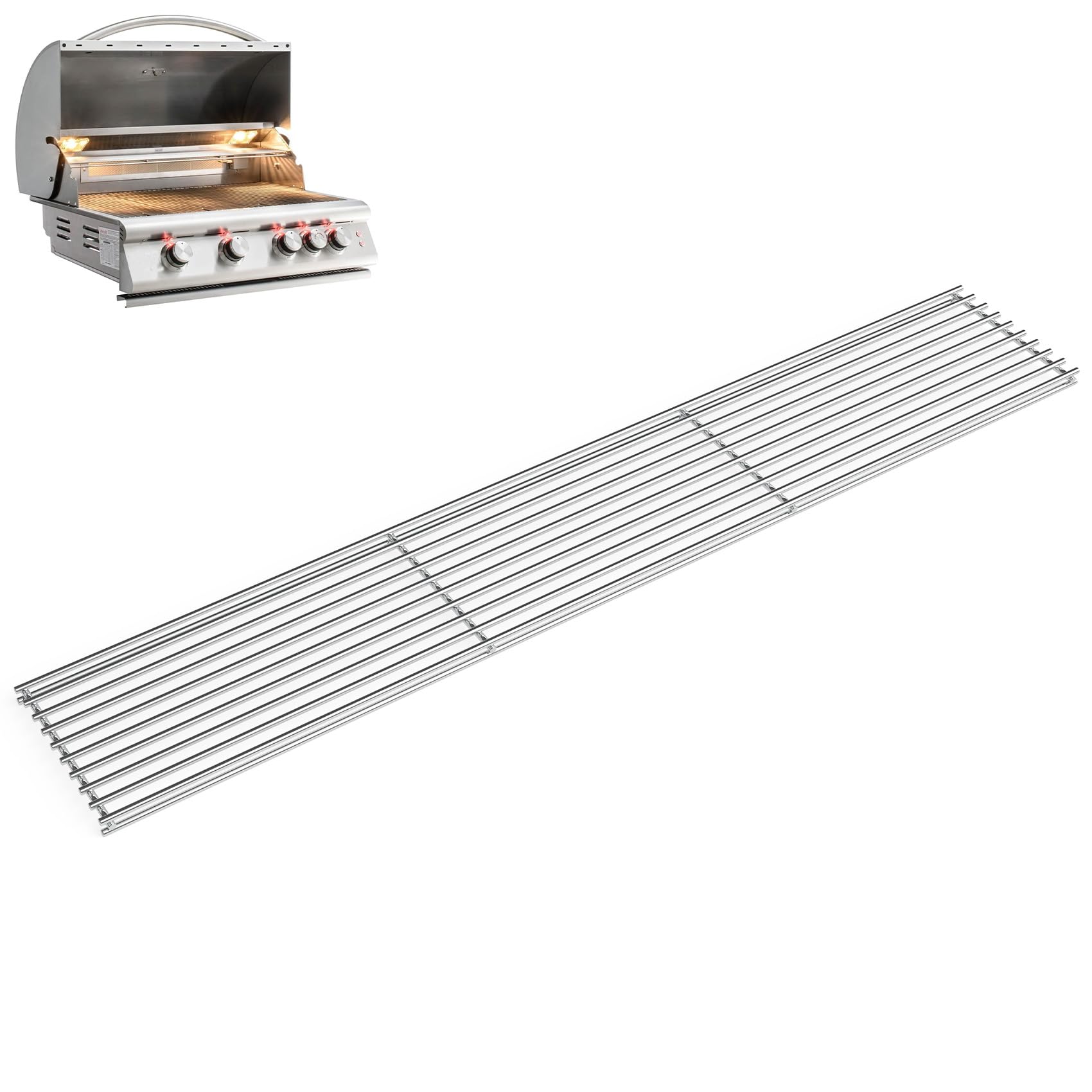BLZ-32-033 Warming Rack for Blaze 32" 4-Burner – 31.125" 304 Stainless