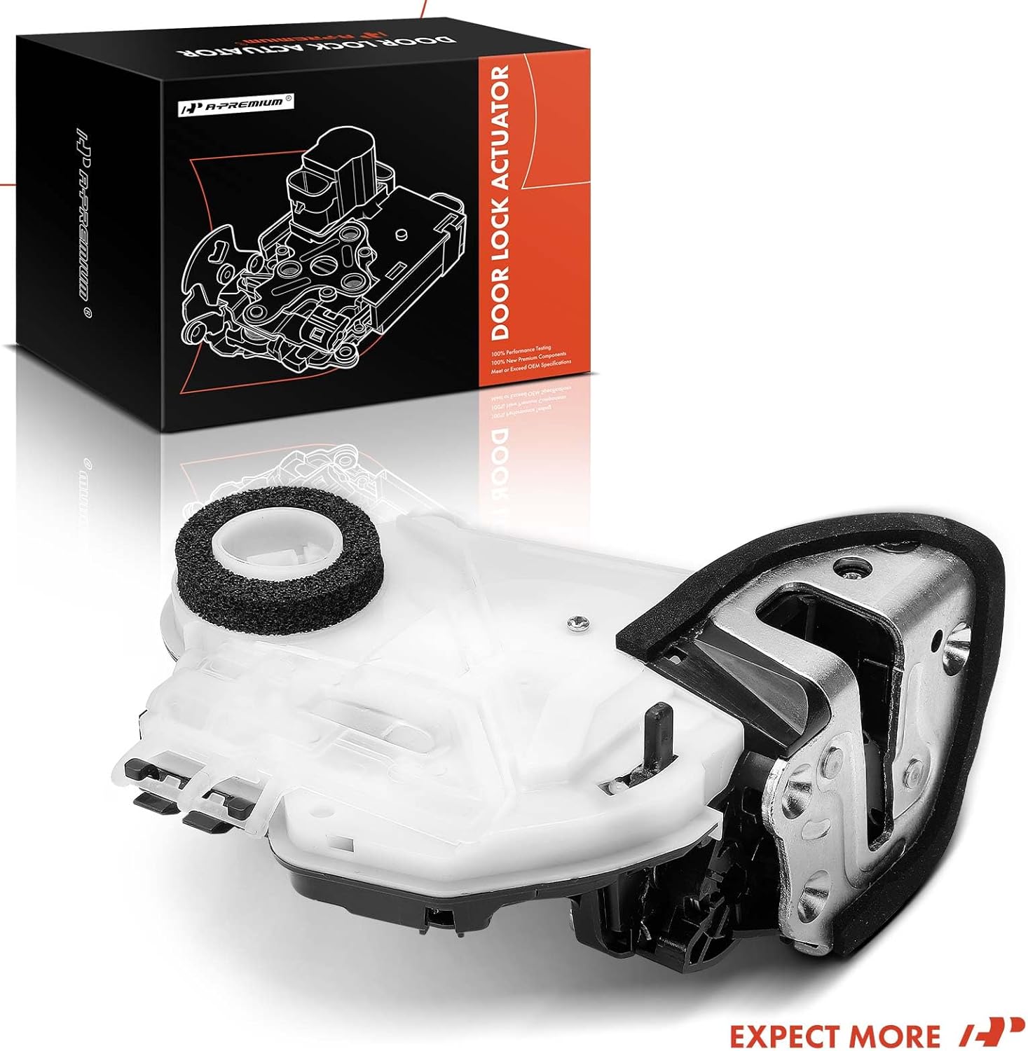 A-Premium Rear Right Passenger Side Door Lock Actuator Compatible with Toyota Corolla 2014-2019