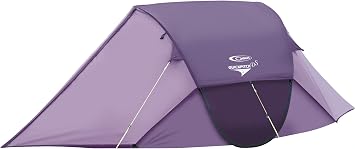Gelert Quick Pitch DS 2 Man Tent - Plum 