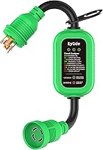 EyGde 4 Prong 30Amp to 30 Amp Twist Lock Adapter, RV/Generator NEMA L14-30P to