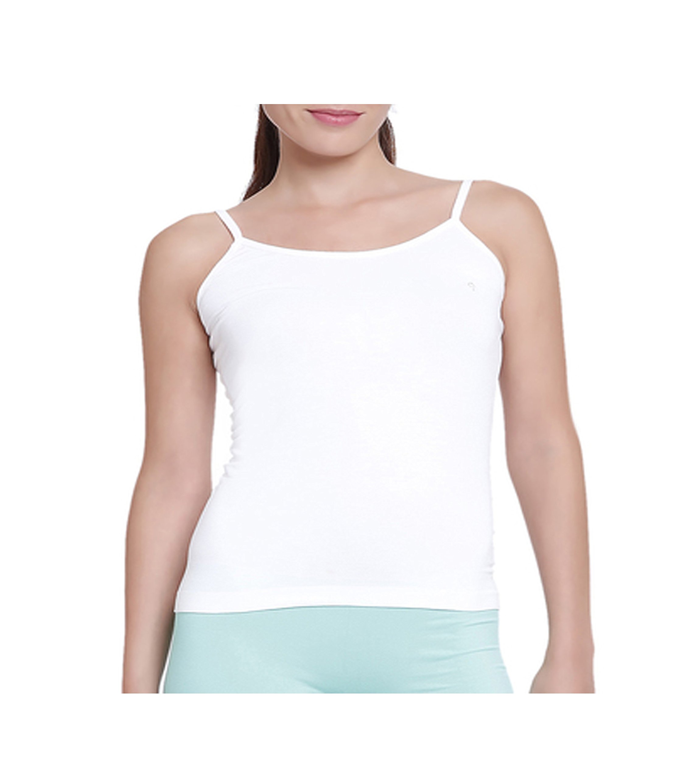 Girls White Camisoles Pack of 4 (Size : 34 )-image-0