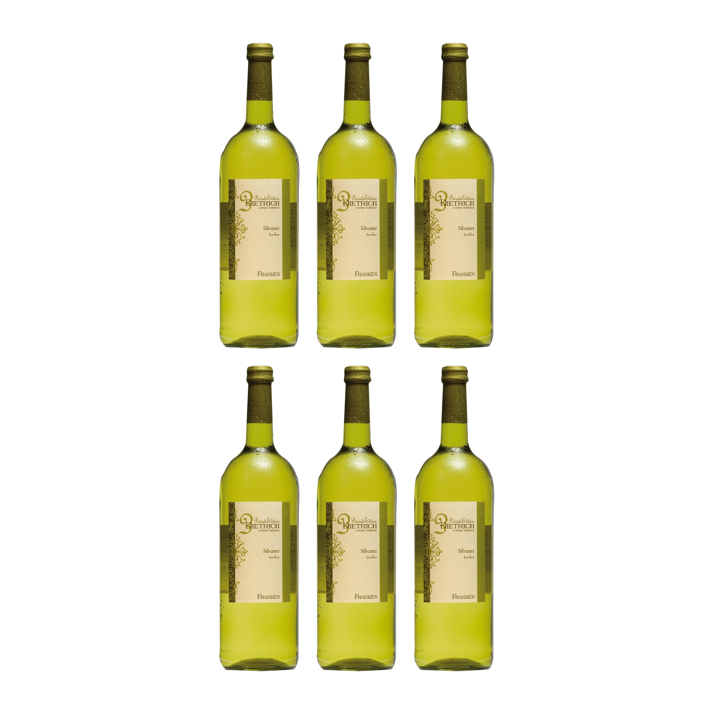 Winzerkeller Sommerach Silvaner QbA Weisswein Weiss trocken Deutschland inkl. FeinWert E-Book (6 x 1 l)