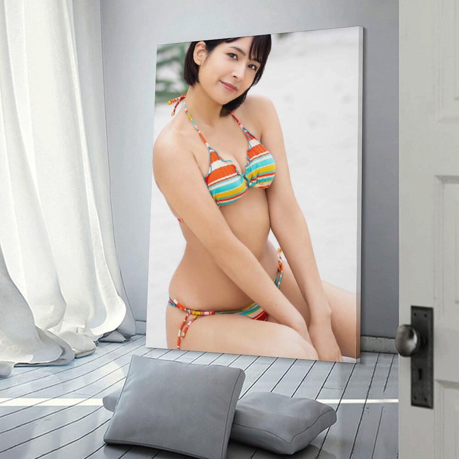 Amazon.co.jp: 藤井マリーかわいいセクシービキニ水着下着画像ポスター