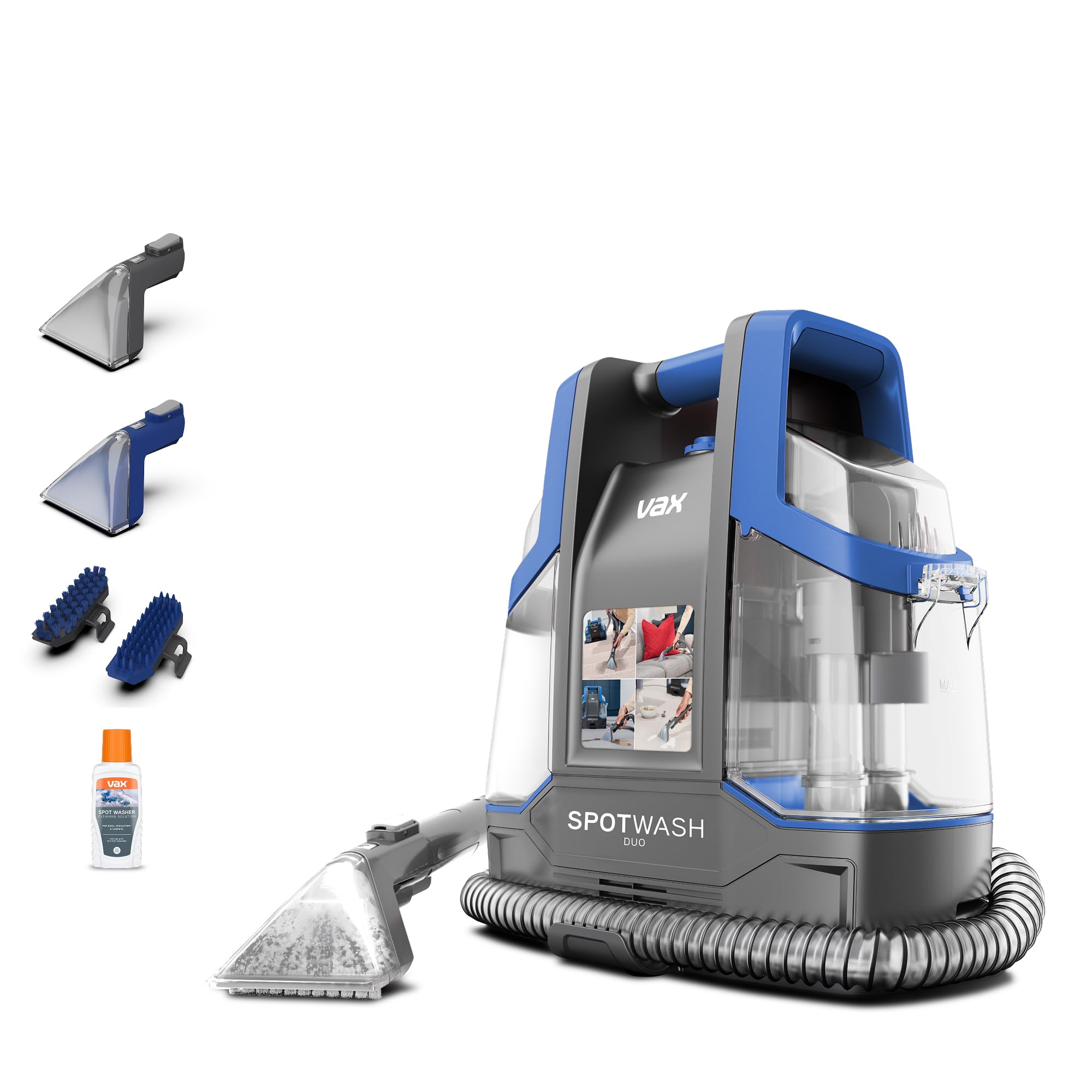 Vax SpotWash CDCW-CSXA Duo Spot Corded Vacuum Cleaner 440W - Blue/Grey B+