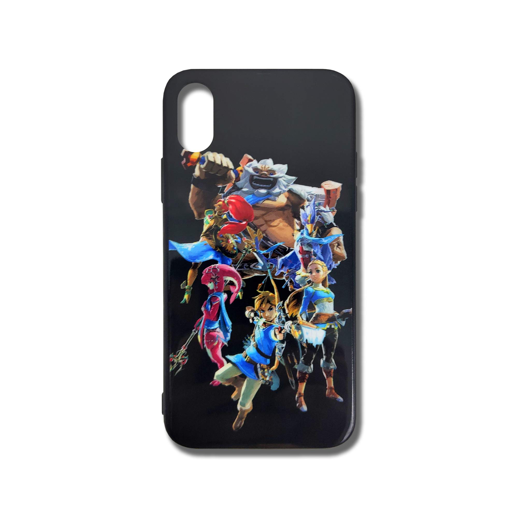 Zelda Breath of The Wild Link and Revali Rito 4 Champions Cell Phone Cases for iPhone Xs