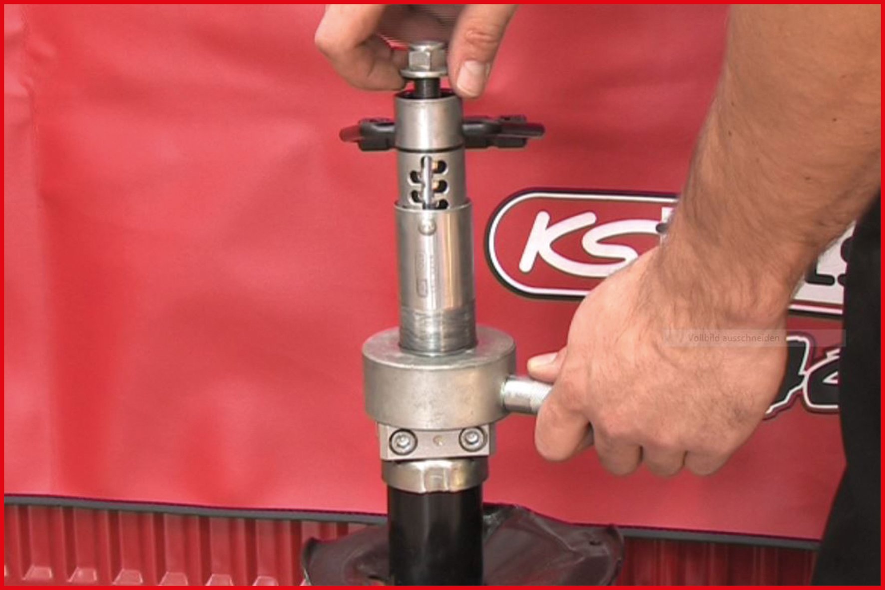 KS TOOLS 150.9495 Herramienta sujeción amortiguador telescópico