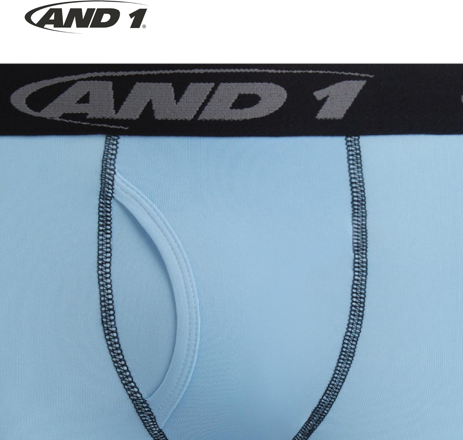 AND1 Boys Boxer Briefs - 4 Pack Performance Long Leg Boys Underwear Boxers with Functional Fly Pouch, 6" Inseam (Size: 6-18) - Image 6