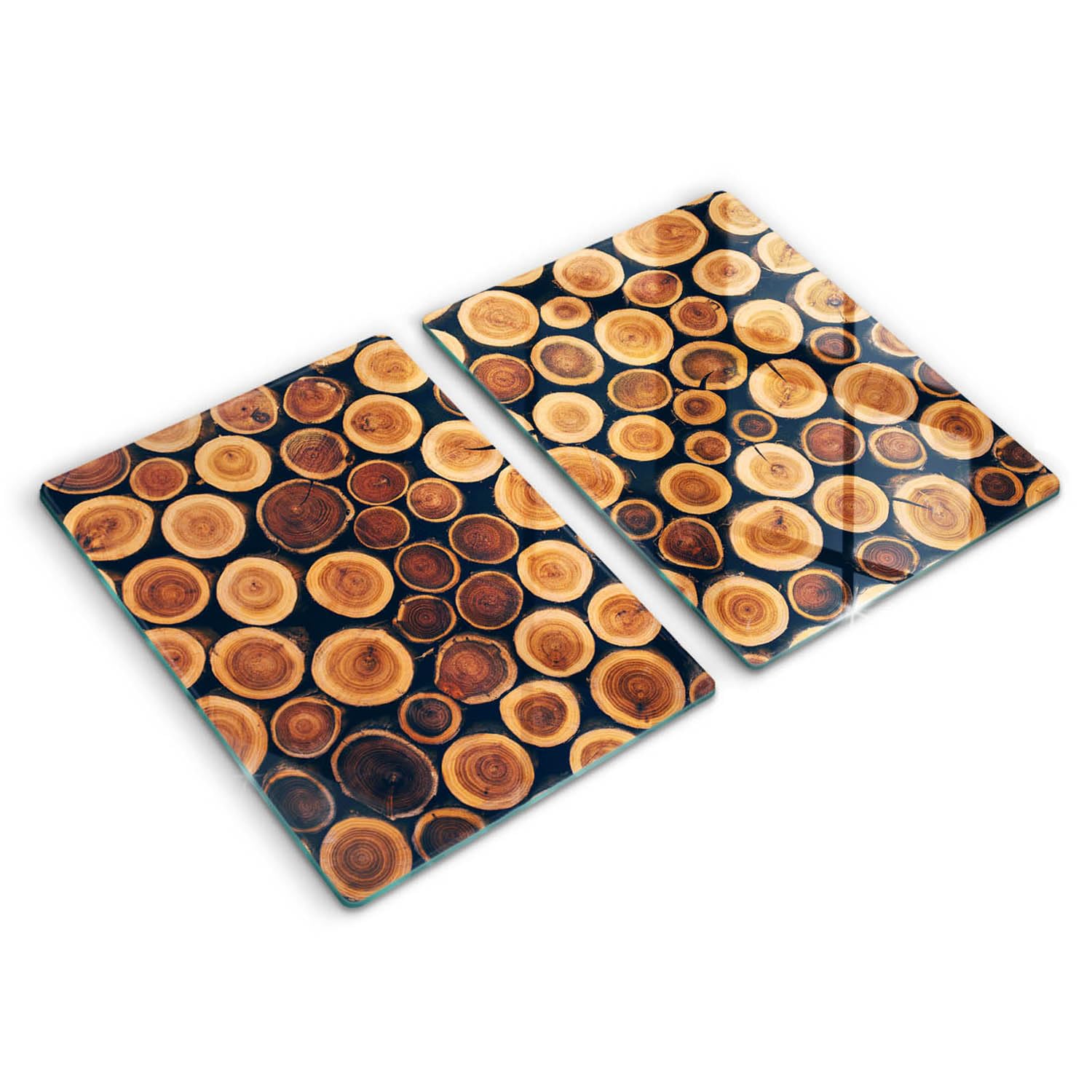 Planche à découper induction Wallfluent 2x40x52cm en bois