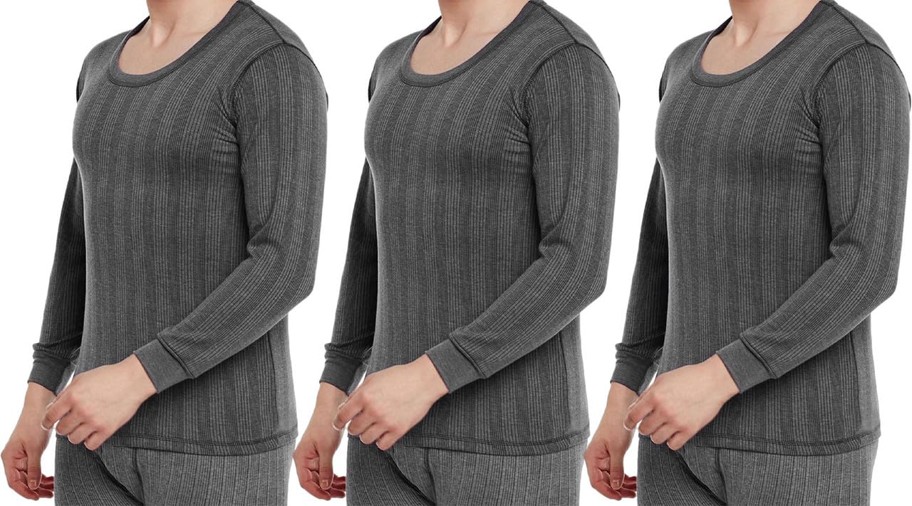 paryagFleece Lined Winter Cold Inner Wear for Men's (Multicolor)