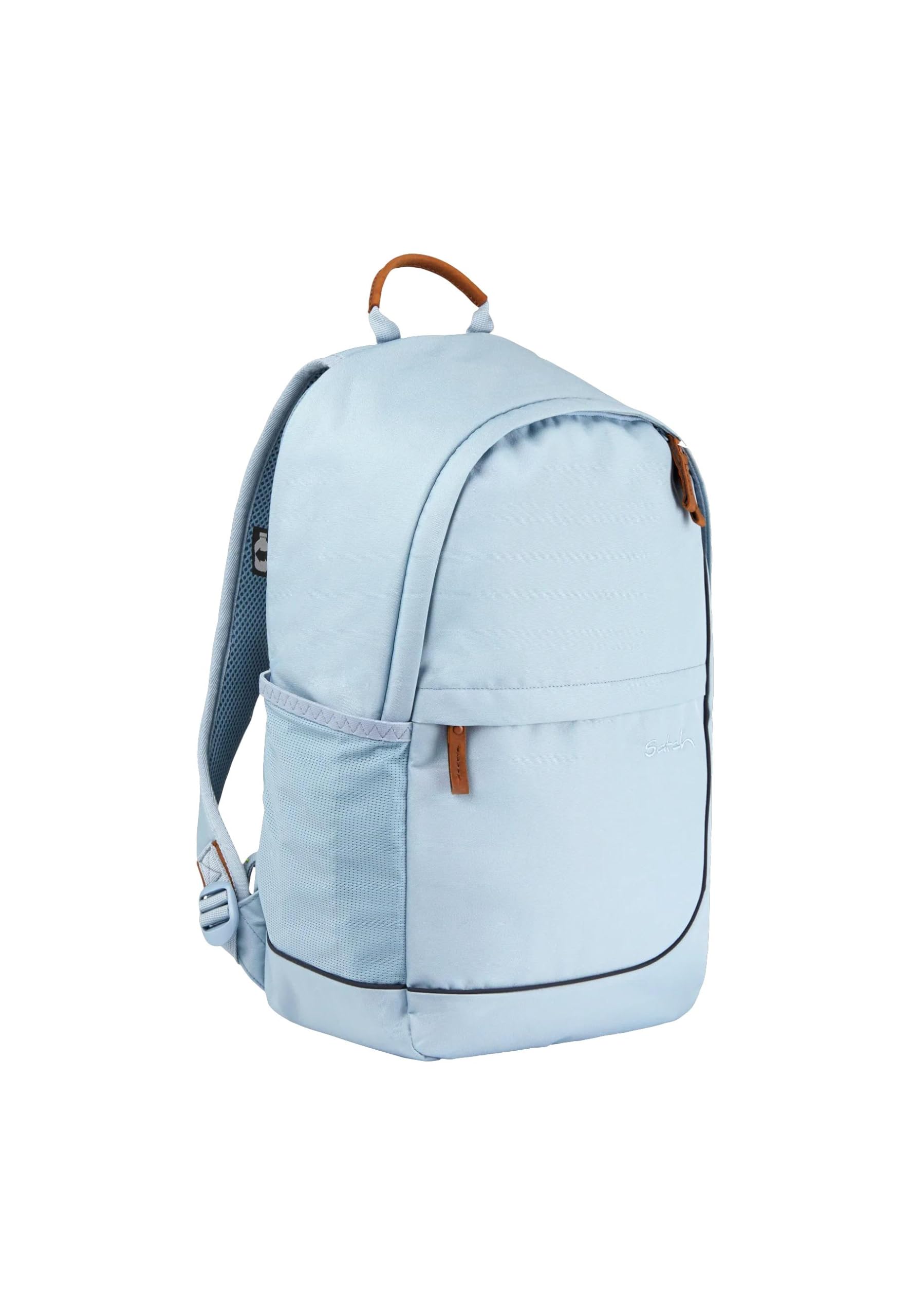 Satch Fly Freizeit-Rucksack Daypack, 18 L, recycelt mit Laptopfach, Rückenpolster, Seitentasche
