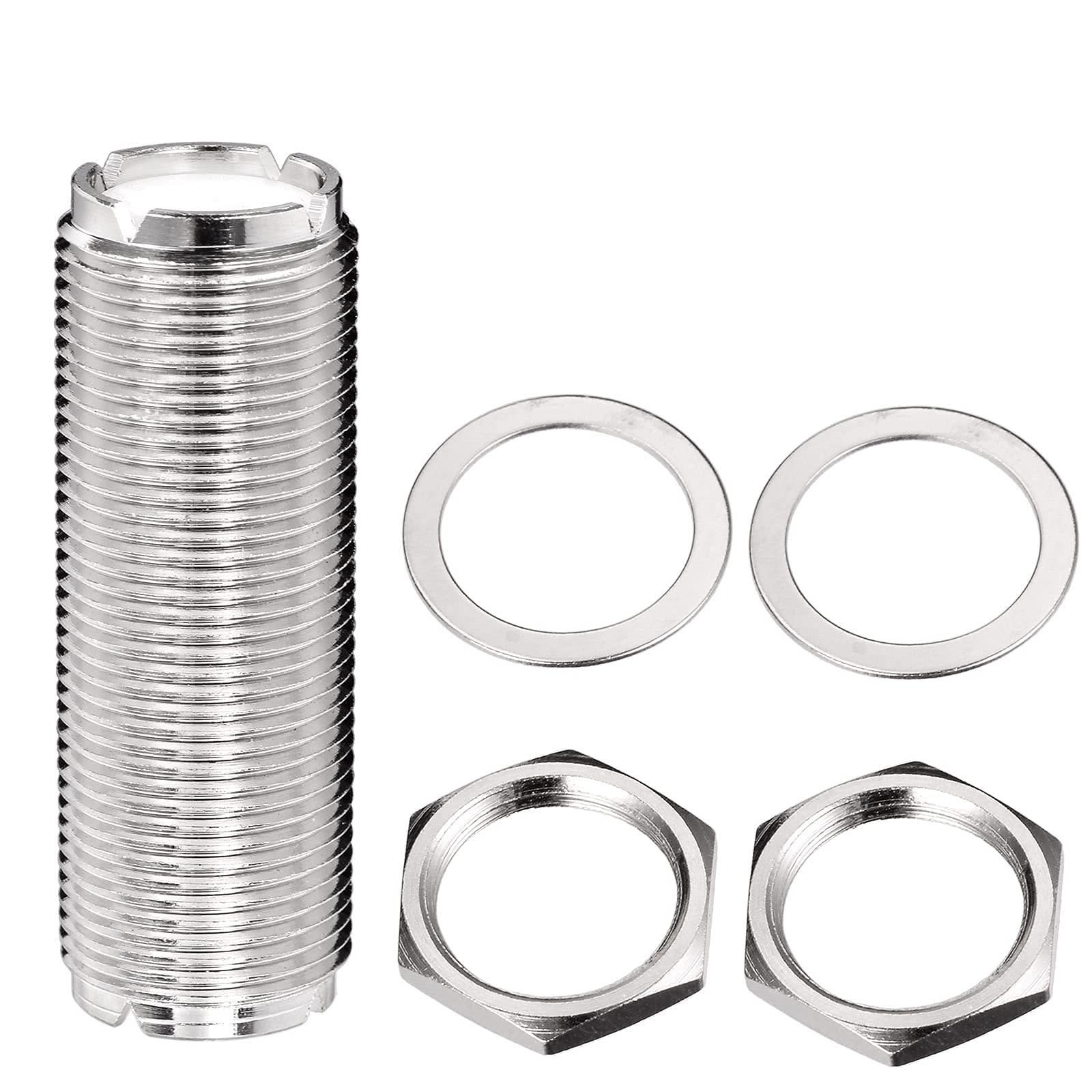 Superbat Adapter SO239 Złącze UHF Bulkhead Złącze żeńskie UHF do żeńskiego Bulkhead, 2 szt.
