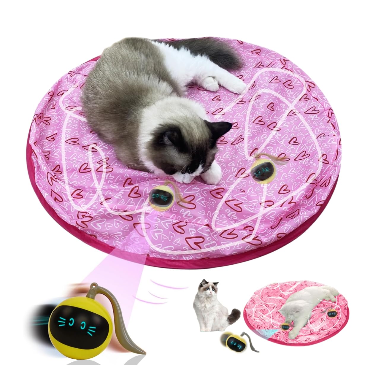 Amazon.co.jp: 猫おもちゃ 猫のインタラクティブおもちゃ ペット 猫