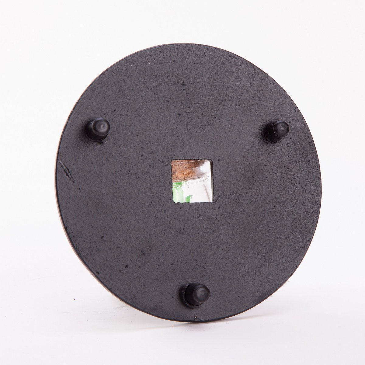 Soporte para tetera (hierro fundido), color negro