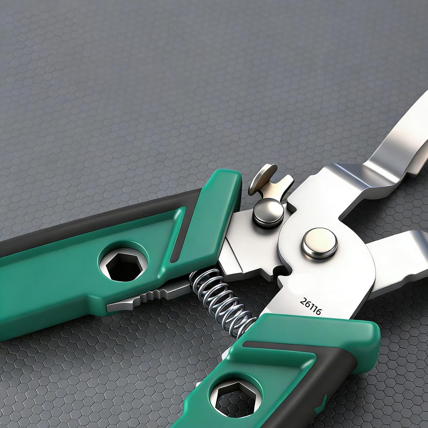 Duarbility V Shaped Panel Plier Steel Clip Fastener Removal Tool with Comfortable Handle for Auto Body Repair Work Clip Removal