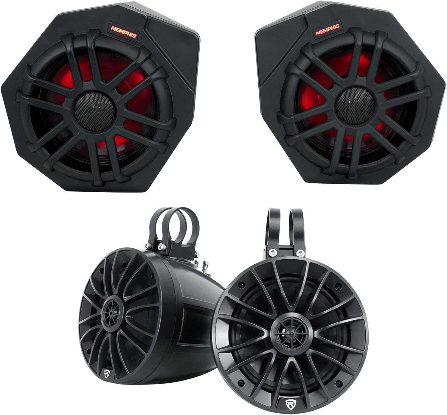 Parlantes MEMPHIS AUDIO CANAMX365FE 75W RMS para Can Am X3