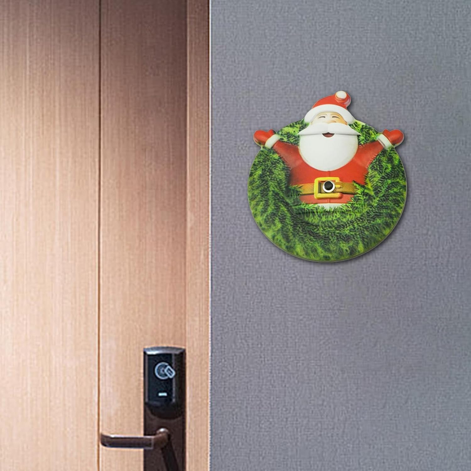 Santa Claus Doorbell Christmas Decoration Push Button Door Bell Door Chime for Office