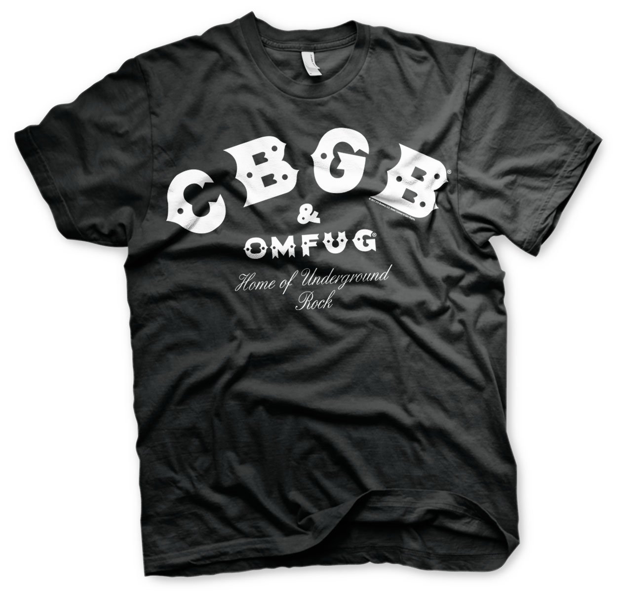 CBGB& OMFUG Logo Official Mens T-Shirt