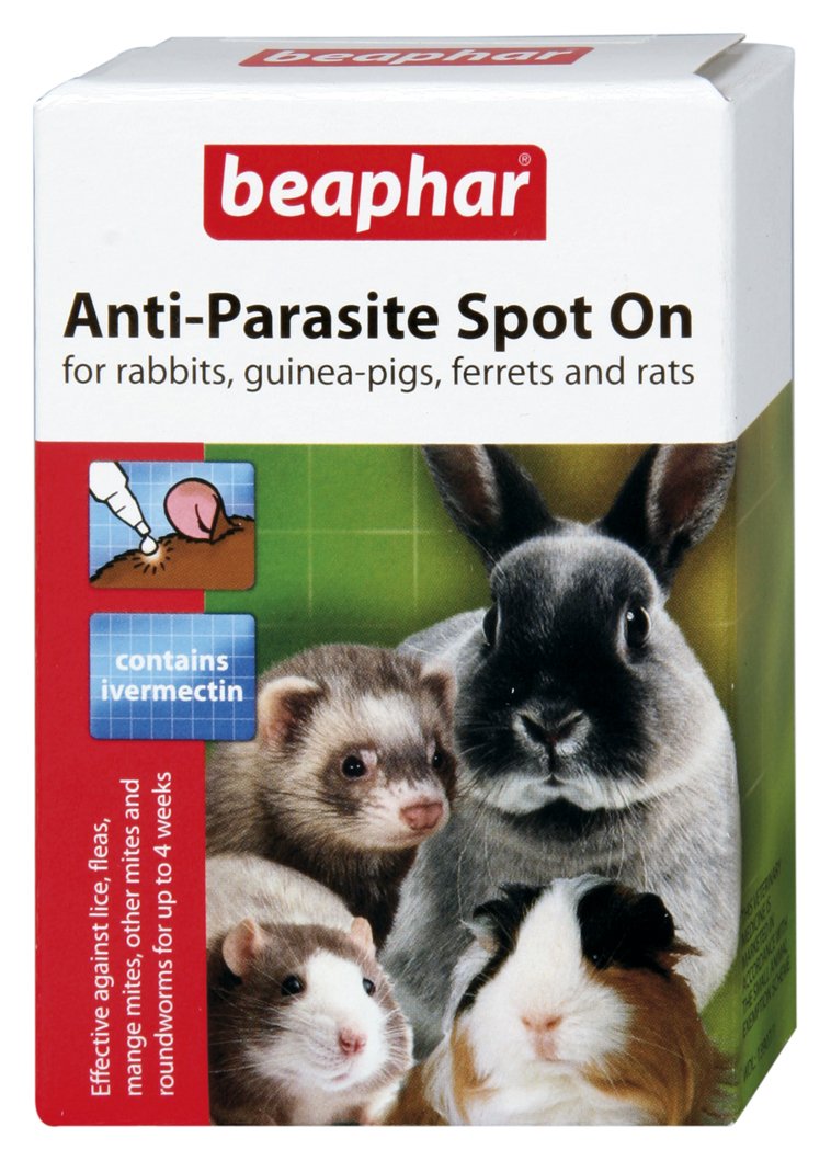 Beaphar Anti-Parasite Spot-on for Rabbits & Guinea Pigs 6 Vial