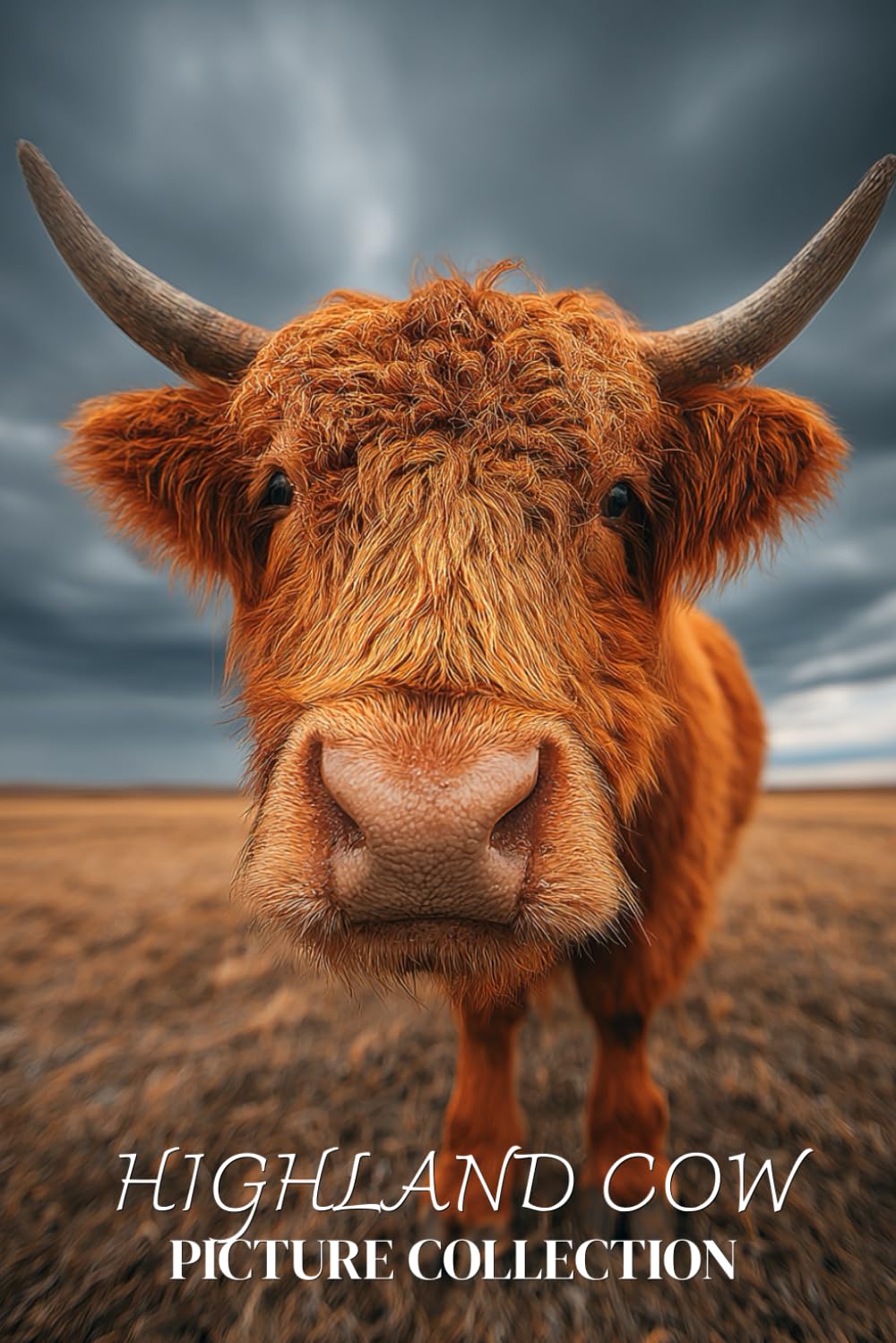 Highland Cow Photo Collection: Beautiful Full-Page Pictures of Highland Cows and Calves for All Ages (Simple Photo Books).