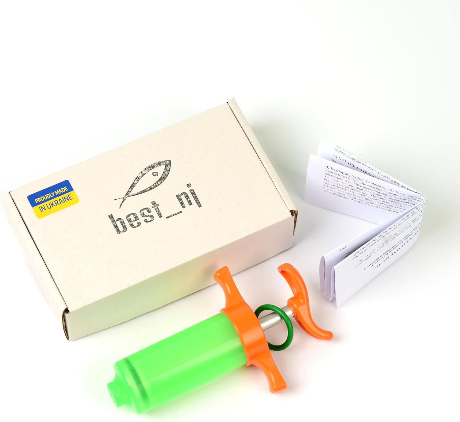 45 ml Plastic Injector for Making Soft Plastic Baits Lures