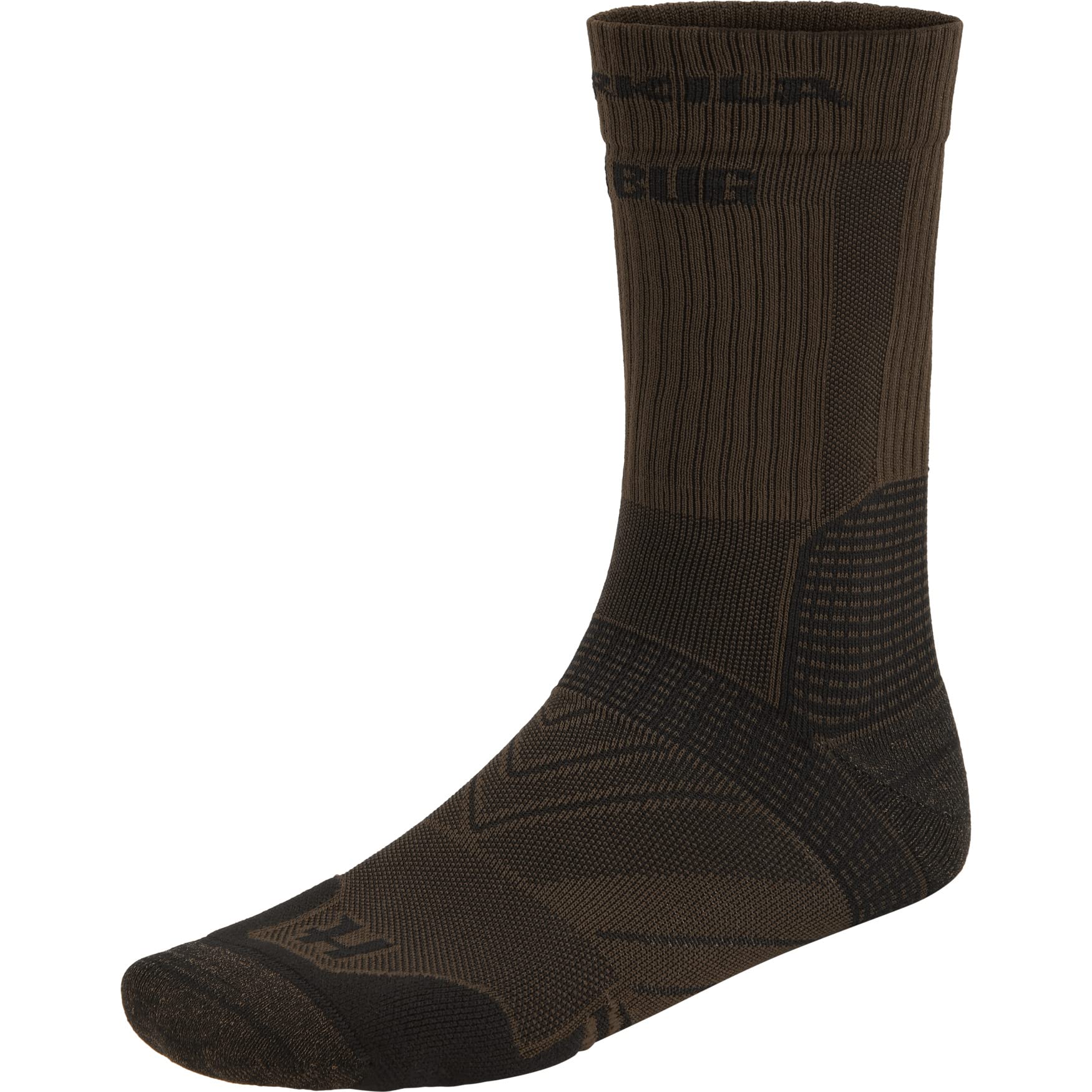 Härkila | Trail socks | Professional Hunting Clothes & Equipment | Scandinavian Quality Made to Last | Dark olive/Willow green, XL