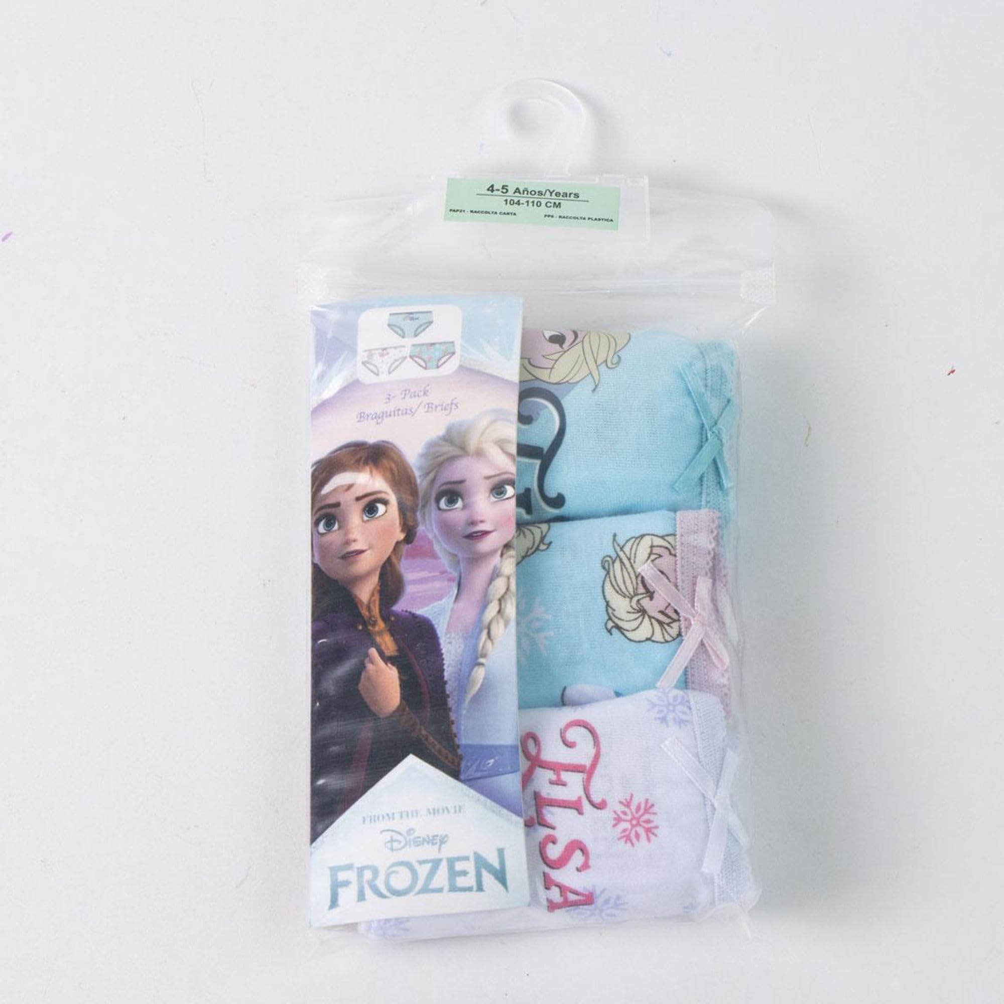 Pack Braguitas 3 o 5 Piezas Disney - Ropa Interior Niña Algodón Suave y Transpirable, Braguitas Disney Ajustables y Cómodas, 2-8 Años — view 6
