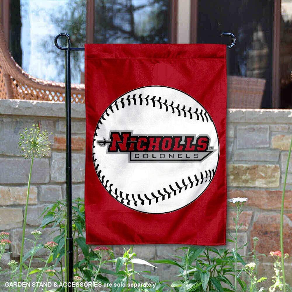 Nicholls State Colonels Baseball Garden Flag and Yard Banner