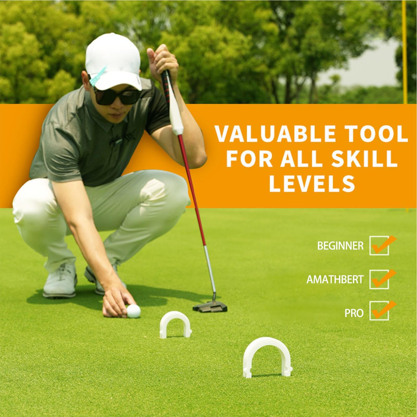 Golf Putter Trainer | Agujero de Golf Portable Putting Cup Pro Putting